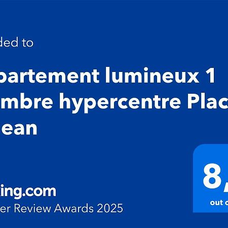 Appartement Lumineux 1 Chambre Hypercentre Place St Jean Valence  Bagian luar foto