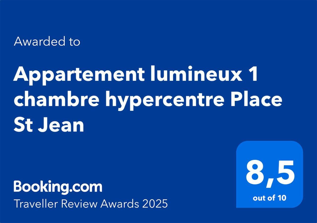 Appartement Lumineux 1 Chambre Hypercentre Place St Jean Valence  Bagian luar foto